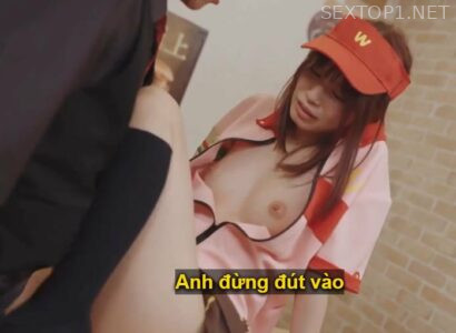 Cô nàng chỉ cho bạn trai sờ móc nhưng đi làm thêm lại bị gã quản lý chơi lút cán